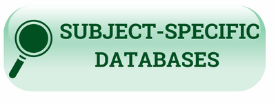 A green rectangular box with a magnifying glass that has "Subject Specific Databases" written on it