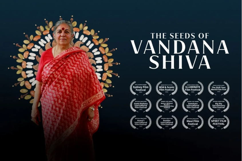 Film Cover for "The Seeds of Vandana Shiva"