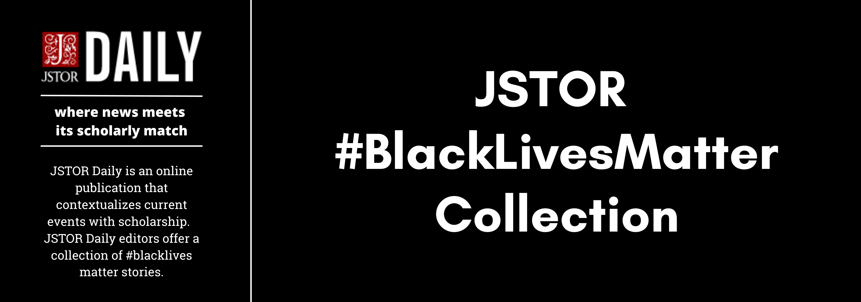 BLM Stories from JSTOR