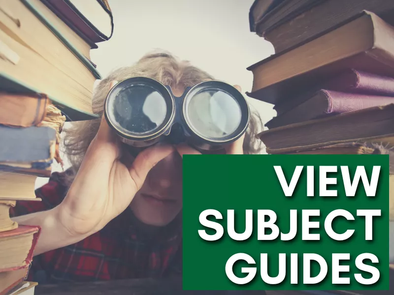 View subject guides created with hand-picked resources to help students succeed