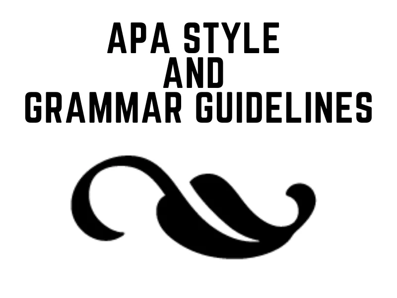 APA STYLE &amp; GRAMMAR LEAF ICON