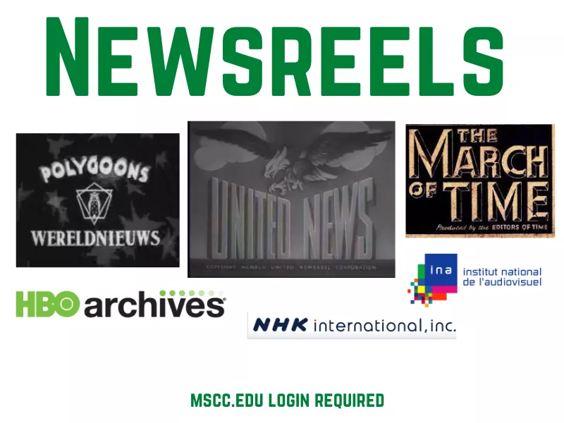 Newsreels (Motlow.edu login required) 