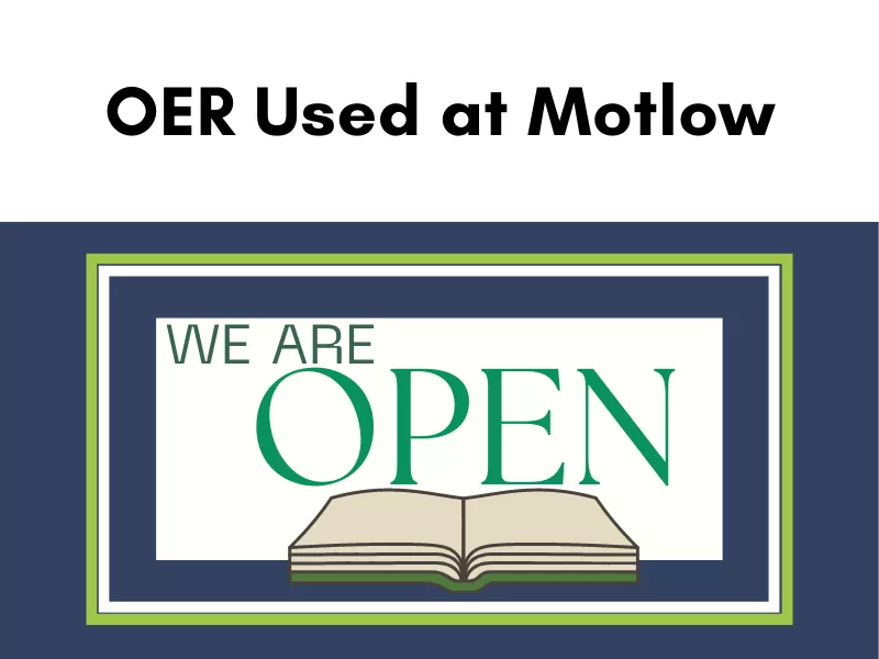 OER OER Used at Motlow Callout