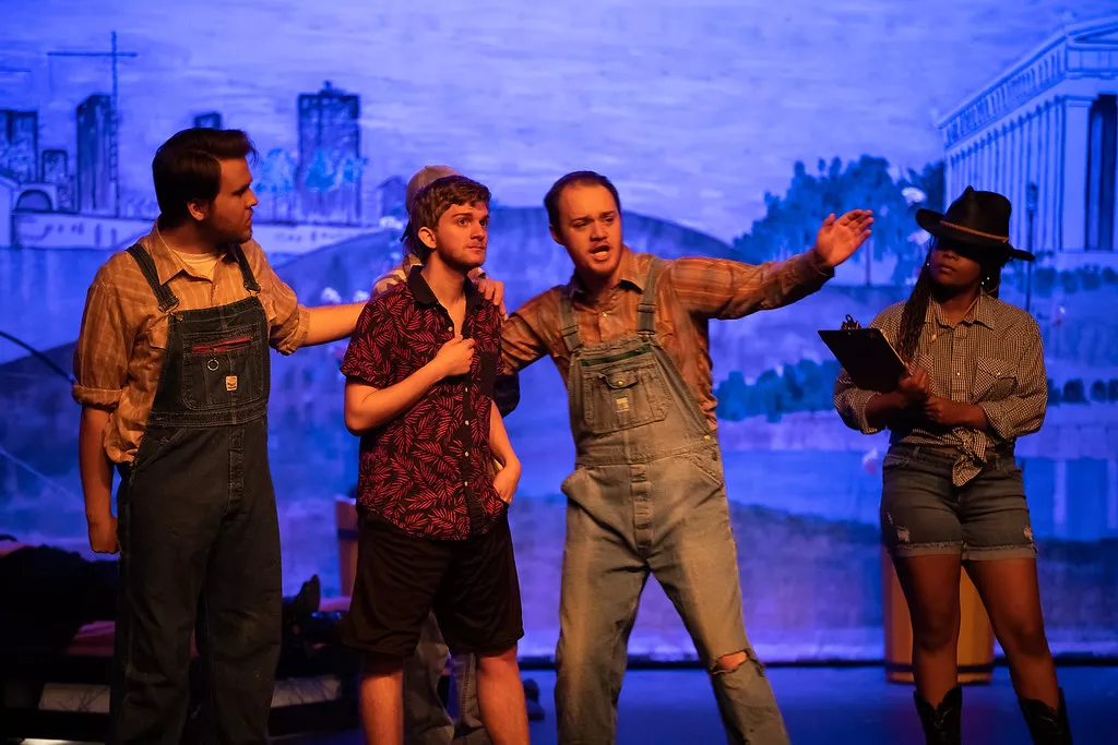 Motlow Theatre students in a production